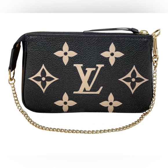 Louis Vuitton Pochette Accessoires Bicolor Monogram Empreinte Giant Mini - Picture 4 of 14